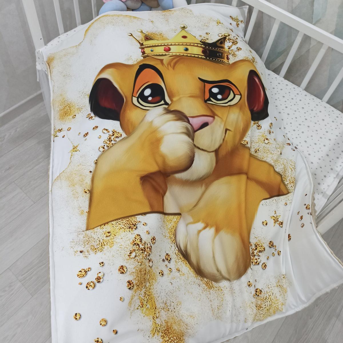 Double-sided blankets with print