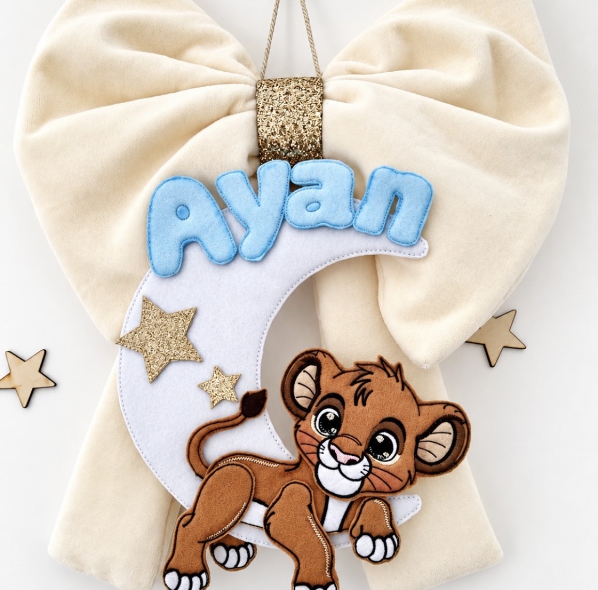 Personalized Baby Birth Bow Explore the collection →