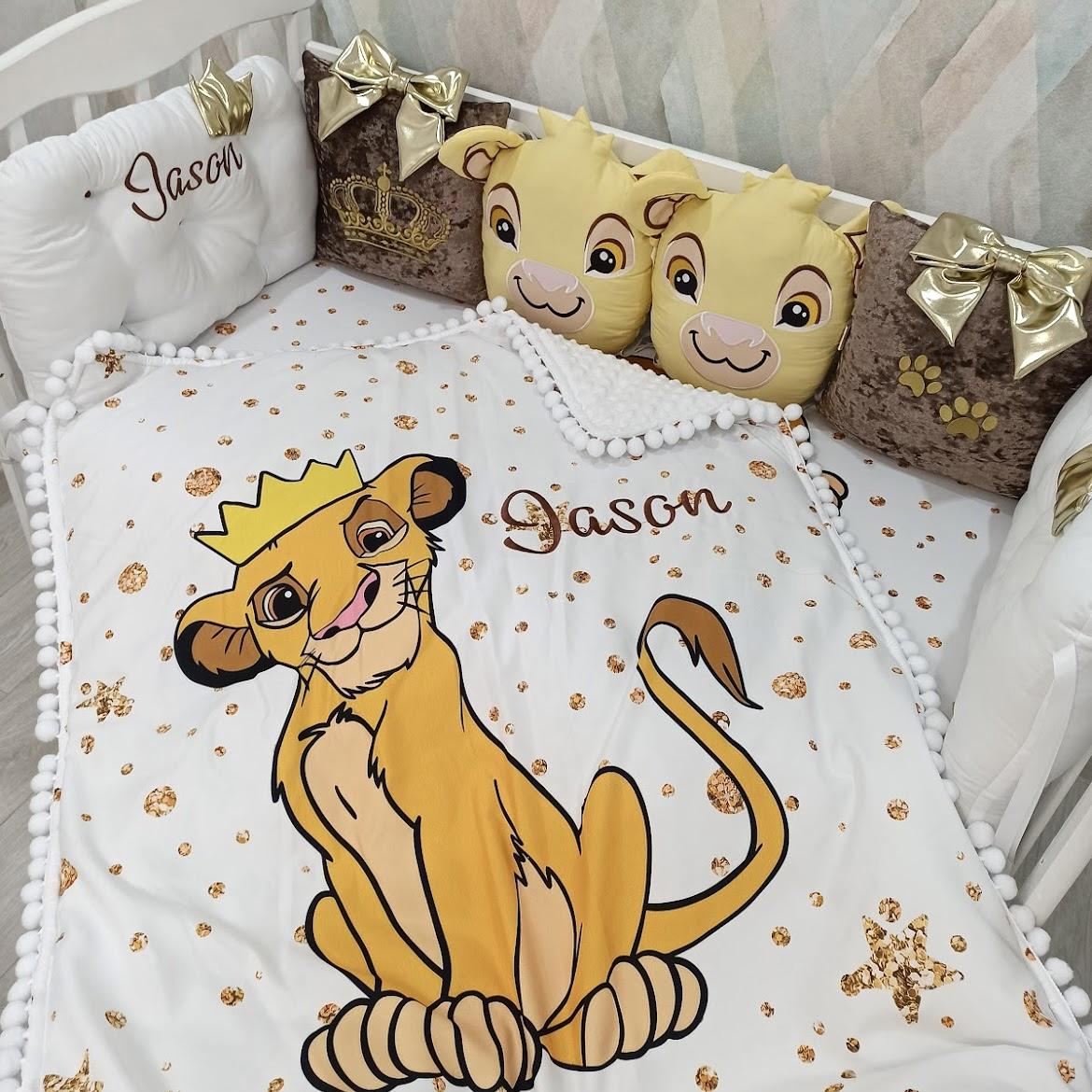 Set cuscini personaggi re leone