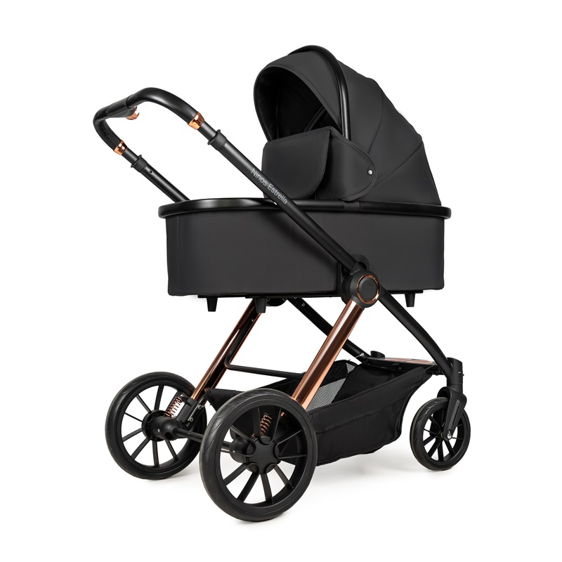 Estrella 3-in-1 Stroller Black Gold