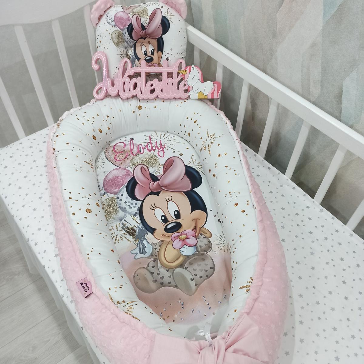 Riduttore Neonato Minnie – Comodità e Sicurezza in un Design Unico